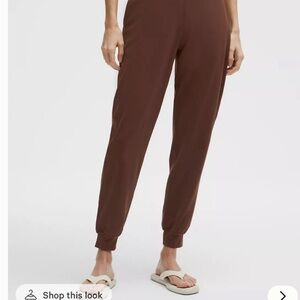 Lululemon Women's align Brown Jogger Pants new 6